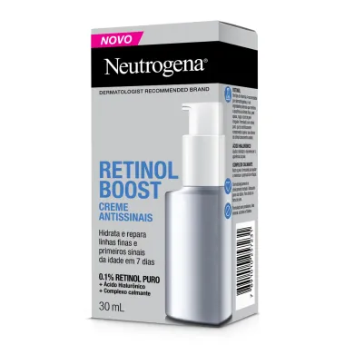 Creme Antissinais Retinol Boost Neutrogena 0.1 Retinol Puro 30ml