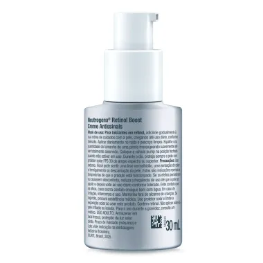 Creme Antissinais Retinol Boost Neutrogena 0.1 Retinol Puro 30ml
