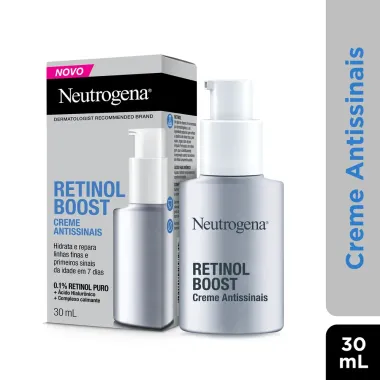 Creme Antissinais Retinol Boost Neutrogena 0.1 Retinol Puro 30ml