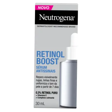 Sérum Antissinais Retinol Boost Neutrogena 0.3% Retinol Puro 30ml