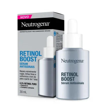 Sérum Antissinais Retinol Boost Neutrogena 0.3% Retinol Puro 30ml
