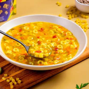 Sopa Amarela Mexidona com Batata Cenoura e Alho Poró Vegana 130g