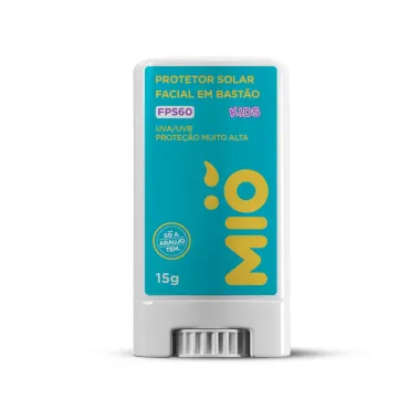 Protetor Solar Facial Mió Kids Bastão FPS 60 15g