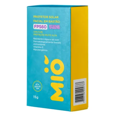 Protetor Solar Facial Mi&oacute; Kids Stick FPS 60 15g