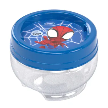 Pote Mió Marvel Spidey Gire e Trave Cores e Personagens Sortidos 1 Unidade