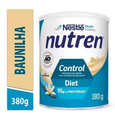 Nutren Control Diet Baunilha Complemento Alimentar 380g