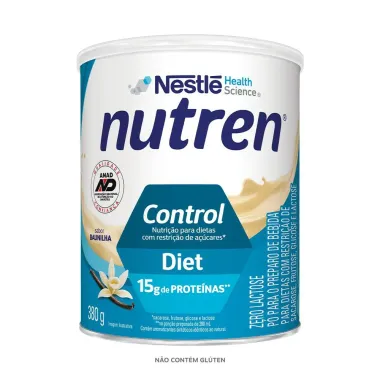 Nutren Control Diet Baunilha Complemento Alimentar 380g