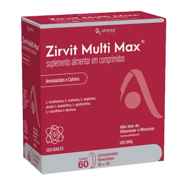 Zirvit Multi Max com 30 + 30 Comprimidos Revestidos