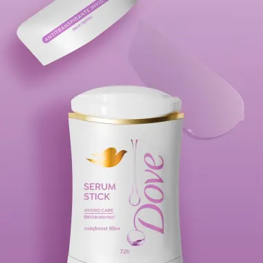 Desodorante Antitranspirante Stick Dove Rainforest Lilies 45g