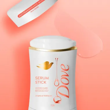 Desodorante Antitranspirante Stick Dove  Tropical Hibiscus 45g