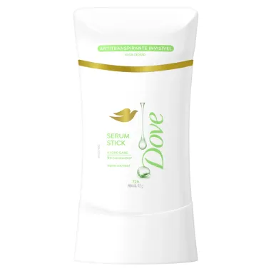 Desodorante Antitranspirante Stick Dove Sérum Aqua Coconut 45g