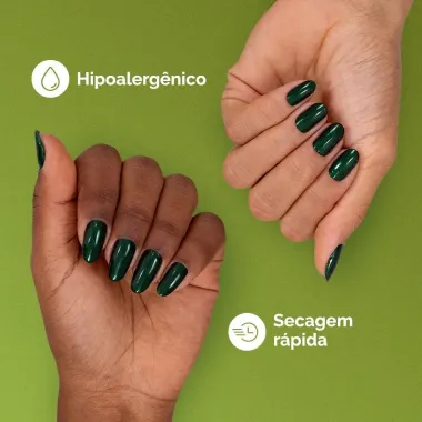 Esmalte Risqu&eacute; Diamond Gel Nova Cor Costela de Ad&atilde;o 9,5ml