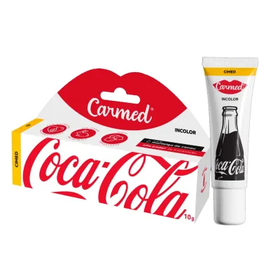 Protetor Labial Carmed Coca Cola Incolor 10g