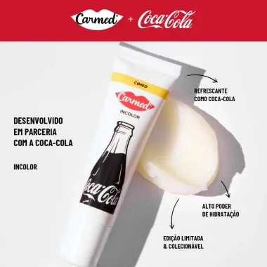Protetor Labial Carmed Coca Cola Incolor 10g