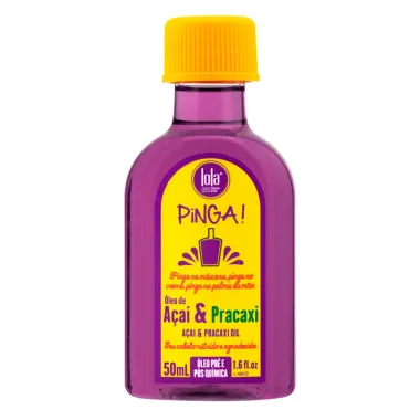 Óleo de Açaí e Pracaxi Lola Pinga Pré e Pós Química 50ml