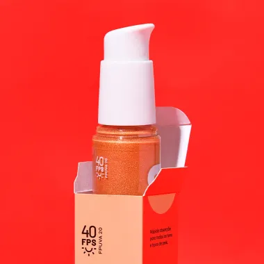Óleo Iluminador Glow Corporal Ollie Sunfriendly FPS 40 com Vitamina E 60ml