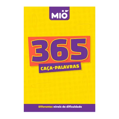 Revista Mió 365 Caça Palavras Diferentes Níveis de Dificuldade 1 Unidade
