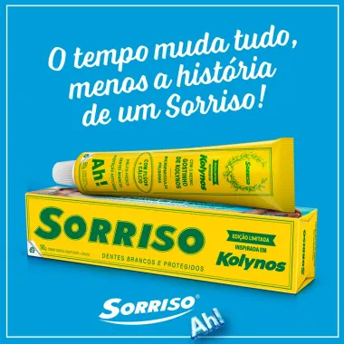 Creme Dental Sorriso Kolynos Lata 90g