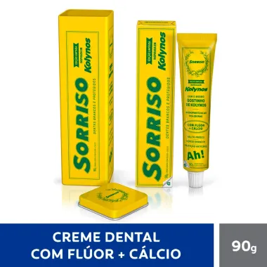 Creme Dental Sorriso Kolynos Lata 90g