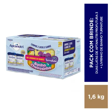 Aptanutri Profutura 3 com 2 Unidades 800g e Ganhe Um Livrinho de Banho para Crianças