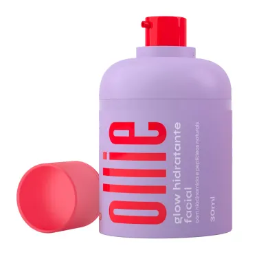 Glow Hidratante Facial Ollie FPS 50 Bronze 30ml