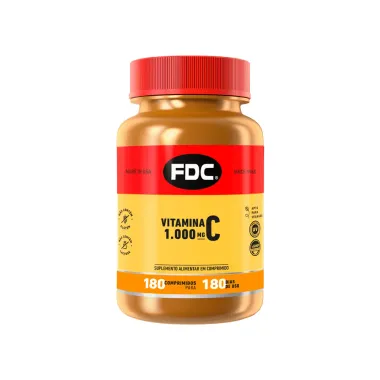 Vitamina C 1000mg FDC com 180 Comprimidos