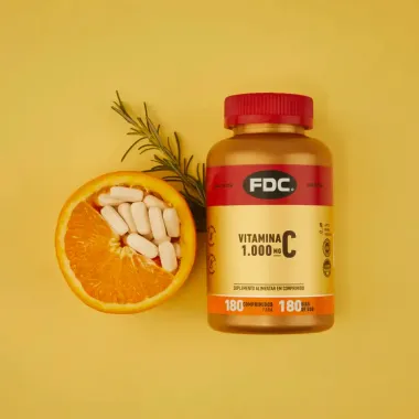 Vitamina C 1000mg FDC com 180 Comprimidos
