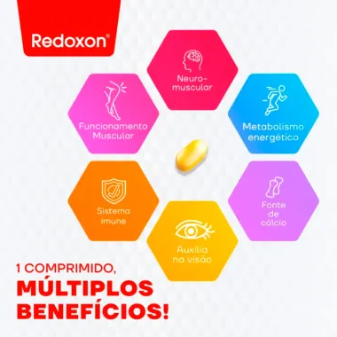 Redoxon A-Z Multivitaminico Todo Dia com 60 Comprimidos Revestidos