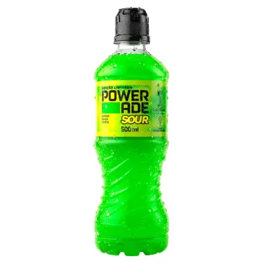 Isotônico Powerade Sour Sabor Maçã Verde 500ml