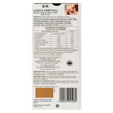 Chocolate Lindt Excellence com Toque de Flor de Sal Dark 100g