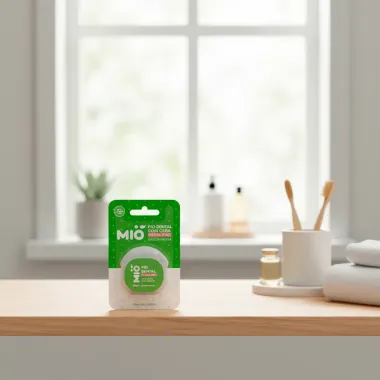 Fio Dental Mió com Cera Extra Fino Sabor Menta 100m