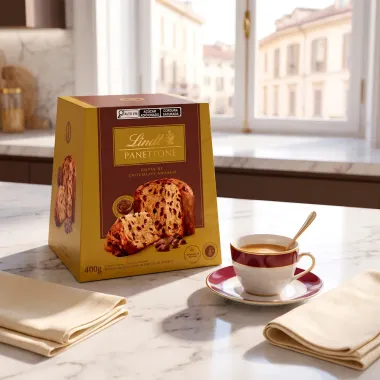 Panettone Lindt com Gotas de Chocolate Amargo 400g