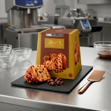 Panettone Lindt com Gotas de Chocolate Amargo 400g