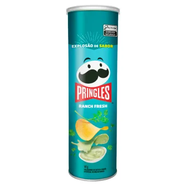 Batata Pringles Explos&atilde;o de Sabor Ranch Fresh 141g
