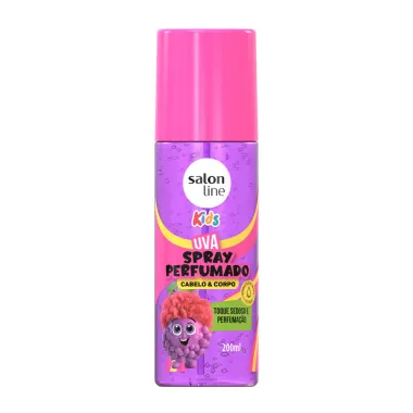 Spray Perfumado  Salon Line Kids Cabelo & Corpo Uva 200ml