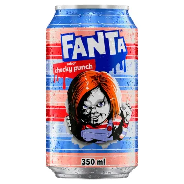 Refrigerante Fanta Sabor Chucky Punch Lata 350ml