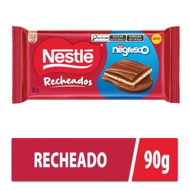 Chocolate Nestl&eacute; Recheados Negresco 90g