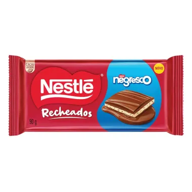 Chocolate Nestl&eacute; Recheados Negresco 90g