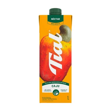 Suco Tial N&eacute;ctar Sabor Caju 1 Litro