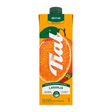 Suco Tial N&eacute;ctar Sabor Laranja 1 Litro