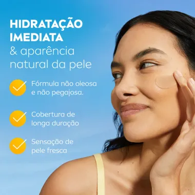 Protetor Solar Nivea Sun UV Face Specialist Ultra Light Fluido Diário FPS 70 Cor Média 40ml