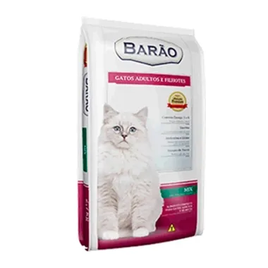Ração para Gatos Barão Adultos e Filhotes Sabor Mix 1kg