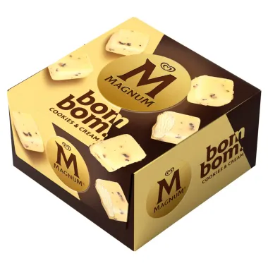Bombom de Sorvete Kibon Magnum Sabor Cookies e Cream  85g