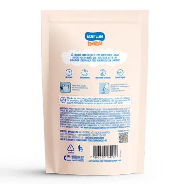 Sabonete Líquido de Glicerina Baruel Baby Refil 380ml