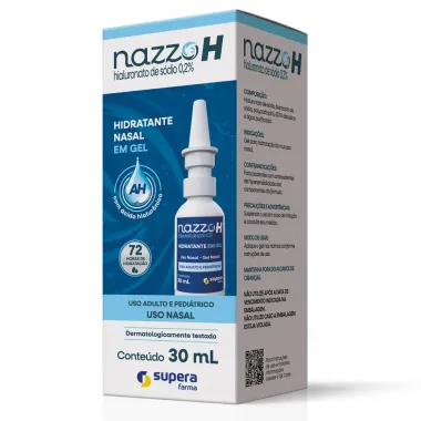 Nazzo H 0,2% Hidratante Nasal em Gel 30ml