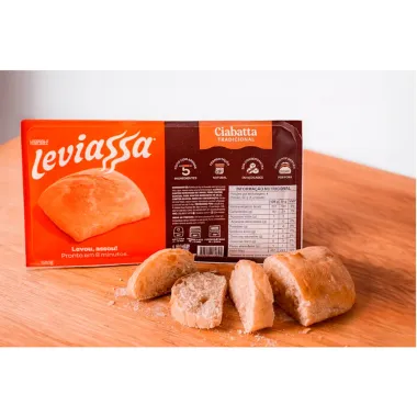 Pão Ciabatta Tradicional Leviassa 220g