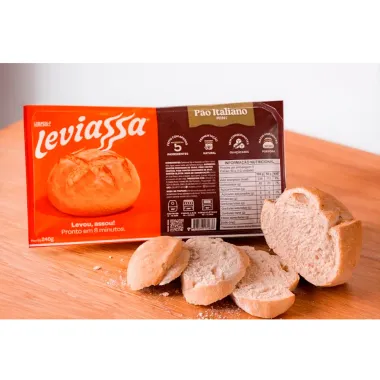 Pão Italiano Mini Leviassa 240g