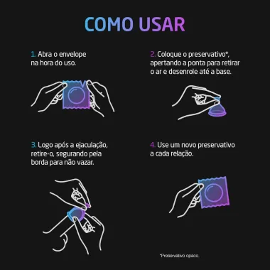 Camisinha Olla Play 6 Unidades