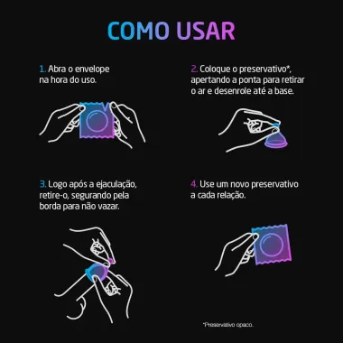 Camisinha Olla Play 6 Unidades