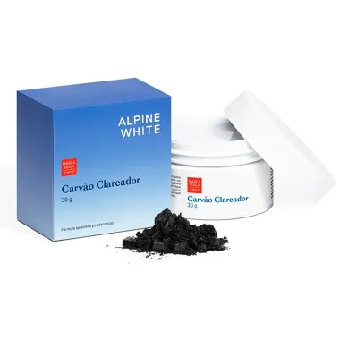 Carvão Clareador Alpine White 30g